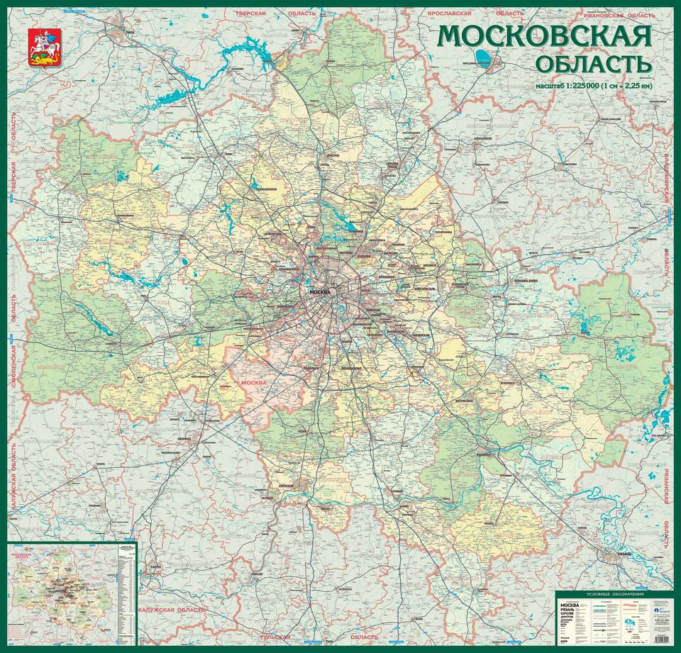 Азбука вкуса на карте Московской области
