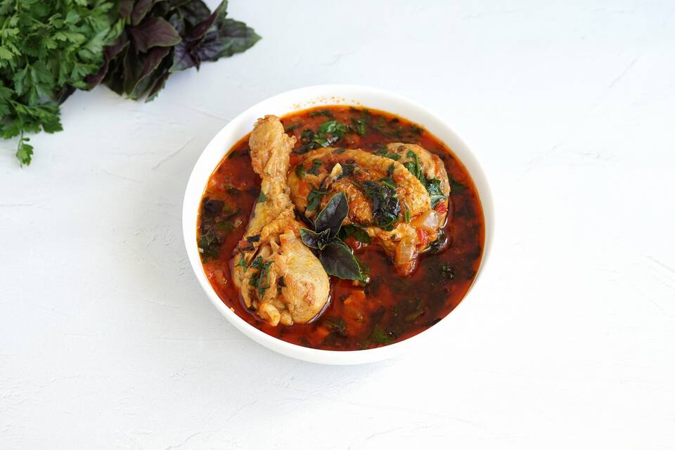 С чем подают чахохбили из курицы