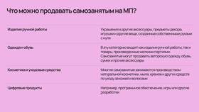 Что можно продавать самозанятым: примеры разрешенной деятельности в ТехноПоинт