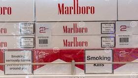 Сколько стоят сигареты Marlboro красные в Пятерочке в ТехноПоинт
