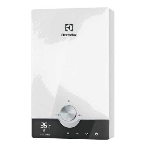 Водонагреватель проточный Electrolux NPX 8 Flow Active 2.0 white/black в ТехноПоинт