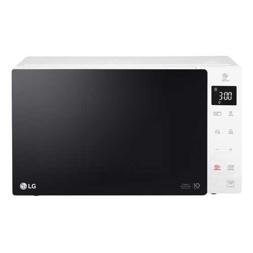 Микроволновая печь с грилем LG MH6336GISW white/black в ТехноПоинт