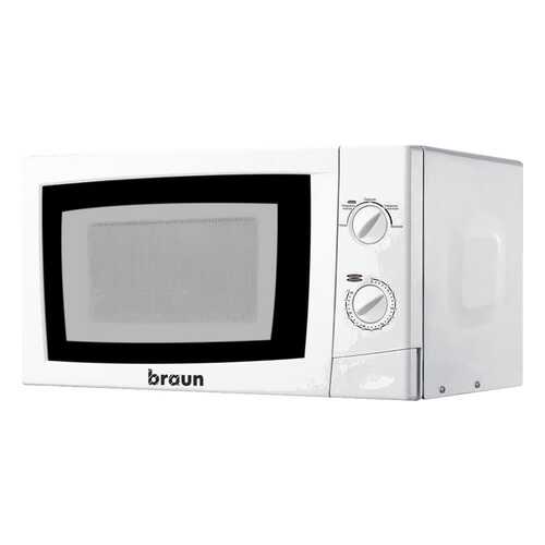 Микроволновая печь соло BRAUN MWB-20M11W White в ТехноПоинт