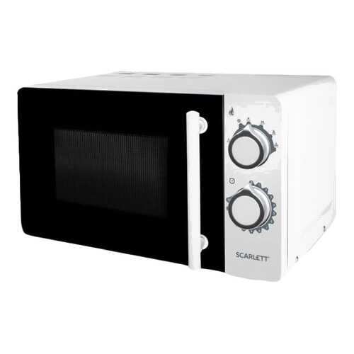 Микроволновая печь соло Scarlett SC-MW9020S05M white/black в ТехноПоинт