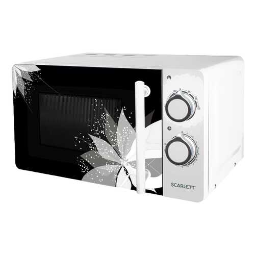 Микроволновая печь соло Scarlett SC-MW9020S06M white/black в ТехноПоинт