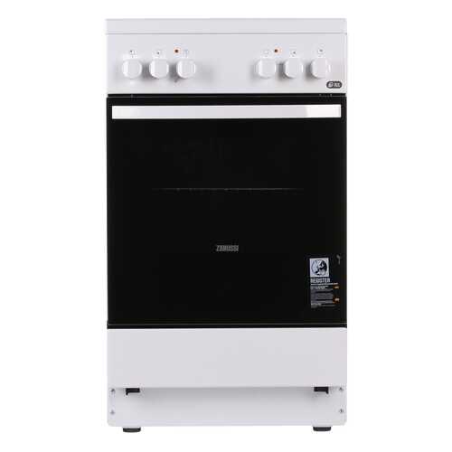 Электрическая плита Zanussi ZCV9540H1W White в ТехноПоинт