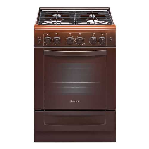 Газовая плита GEFEST ПГ 6100-02 0003 Brown в ТехноПоинт