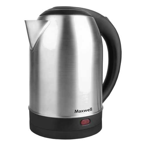 Чайник электрический Maxwell MW-1077ST Black/Silver в ТехноПоинт