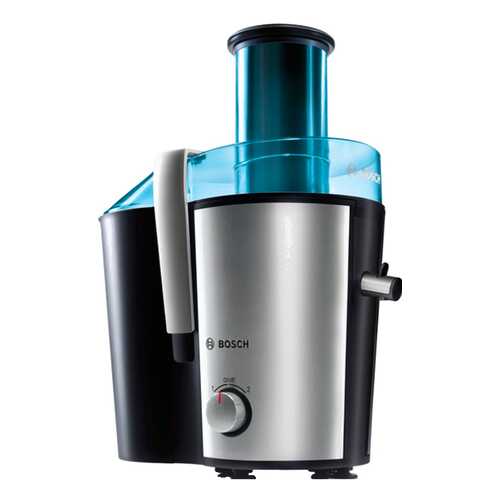 Соковыжималка центробежная Bosch VitaJuice MES3500 blue/silver в ТехноПоинт