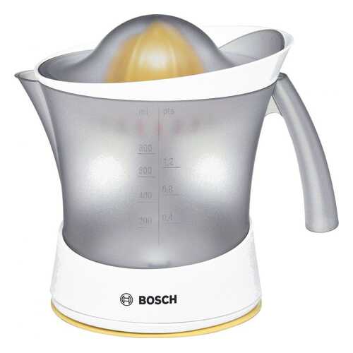 Соковыжималка для цитрусовых Bosch MCP3000N White/Yellow в ТехноПоинт