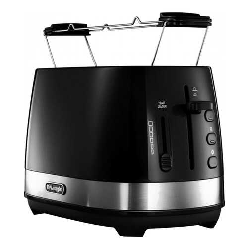 Тостер DeLonghi CTLA 2103 Black в ТехноПоинт