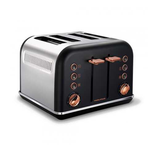 Тостер Morphy Richards Accents Rose Gold Black в ТехноПоинт