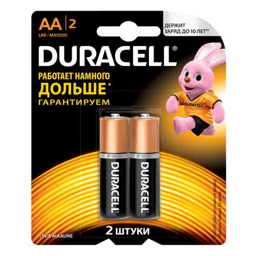 Батарейка Duracell Basic LR6 15594 2 шт в ТехноПоинт