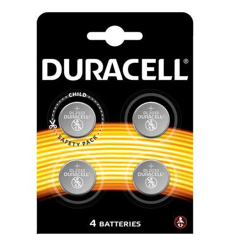 Батарейка Duracell CR2032 4шт. в ТехноПоинт