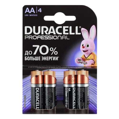 Батарейка Duracell Professional LR6/MN1500 4 шт в ТехноПоинт