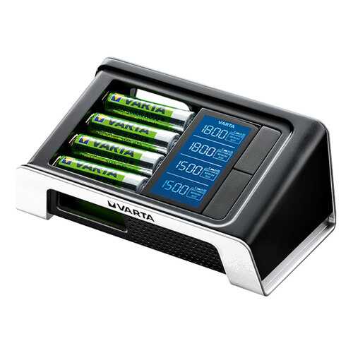 Зарядное устройство + аккумуляторы Varta LCD Fast Charger AA 4 шт. 2400 mAh в ТехноПоинт