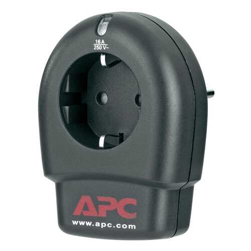 Сетевой фильтр APC P1-RS, 1 розетка Black в ТехноПоинт