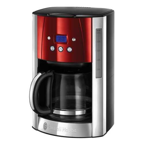 Кофеварка капельного типа Russell Hobbs Luna Solar Red (23240-56) в ТехноПоинт