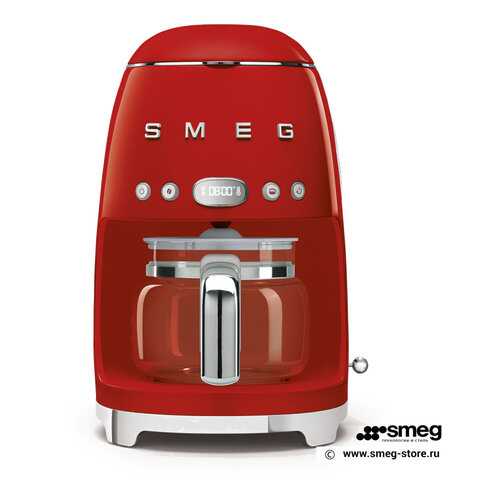 Кофеварка капельного типа Smeg DCF02RDEU Red в ТехноПоинт