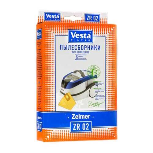 Комплект пылесборников для пылесоса Vesta filter ZR 02 5 шт в ТехноПоинт