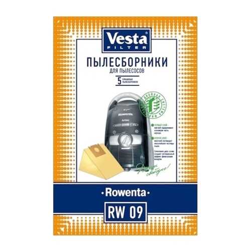 Пылесборник Vesta filter RW09 5шт в ТехноПоинт