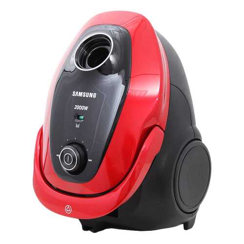 Пылесос Samsung VC20M257AWR/EV Red/Black в ТехноПоинт