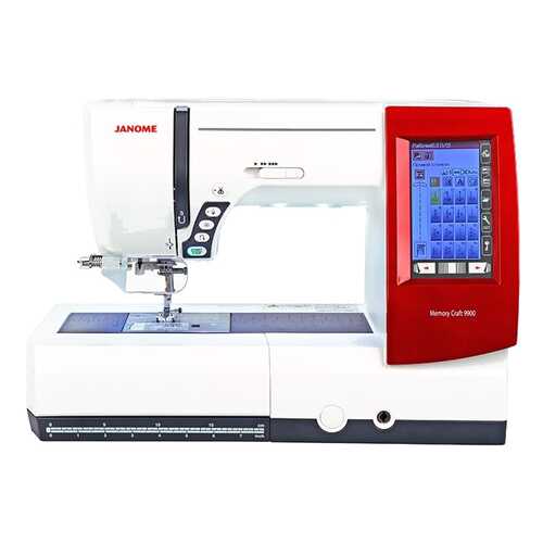 Швейная машина Janome Memory Craft 9900 в ТехноПоинт