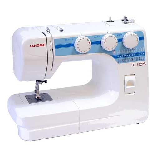 Швейная машина Janome TC 1222S White в ТехноПоинт