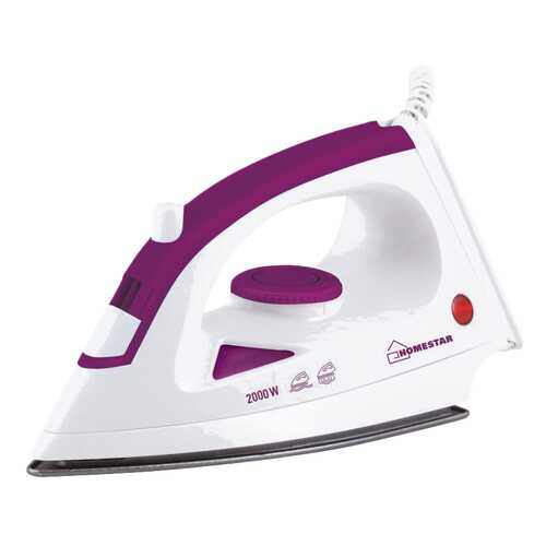 Утюг HomeStar HS-4001 White/Pink в ТехноПоинт