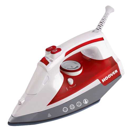 Утюг Hoover TIM 2500 EU 011 White/Red в ТехноПоинт