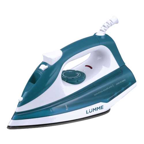 Утюг LUMME LU-1128 White/Cyan в ТехноПоинт