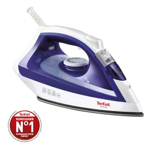 Утюг Tefal FV1711 E0 Blue/White в ТехноПоинт