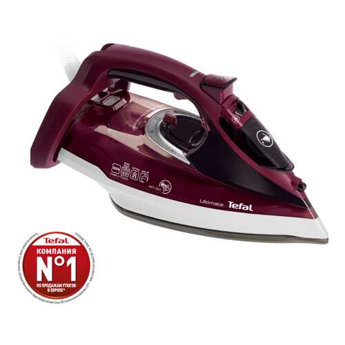 Утюг Tefal FV9726 E0 Red в ТехноПоинт