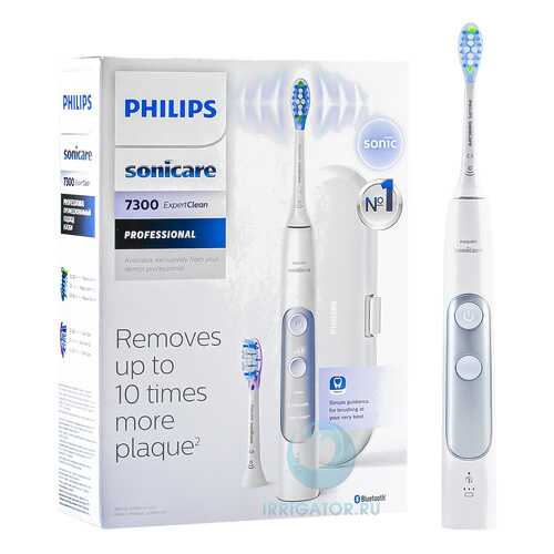 Электрическая зубная щетка Philips Sonicare 7300 Expert Clean HX49681 в ТехноПоинт